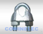 US&nbsp;Type&nbsp;Galv&nbsp;Malleable&nbsp;Wire&nbsp;Rope&nbsp;Clips